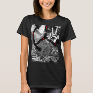 Camiseta Sinal de Paz Cria Paz Doença Branca