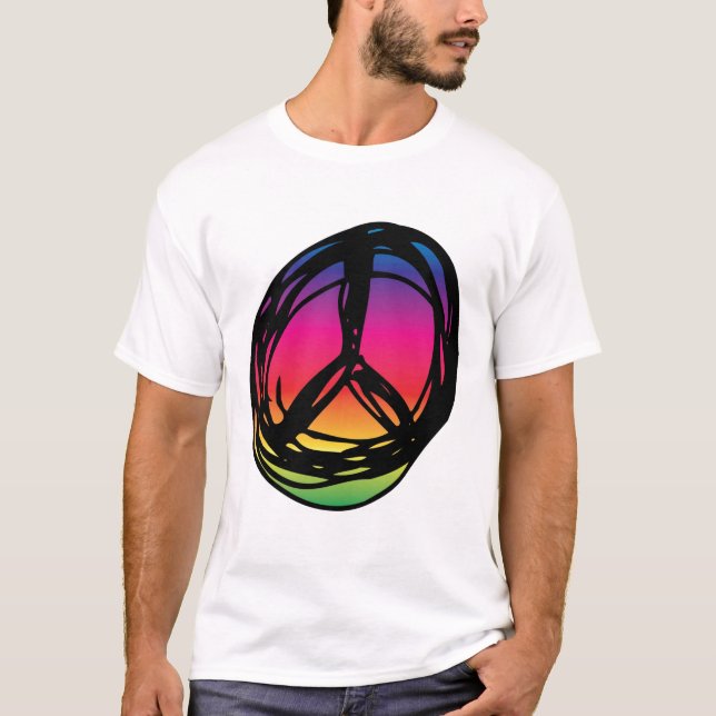 Camiseta Sinal de paz de Psychadelic (Frente)