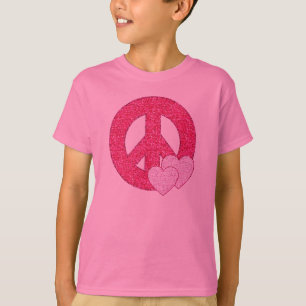 Camiseta Sinal de paz do brilho