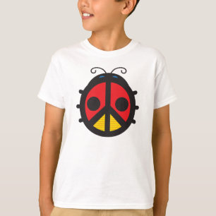 Camiseta Sinal de paz do joaninha