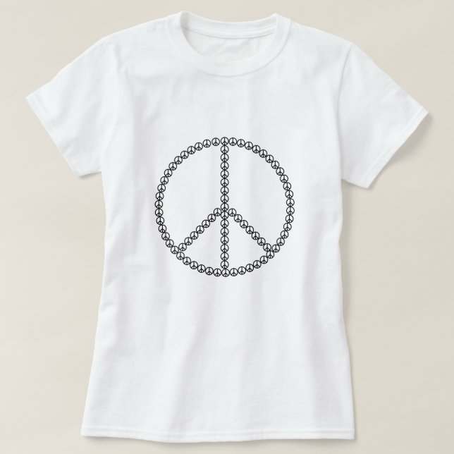 Camiseta Sinal de Paz dos Sinais de Paz (Frente do Design)