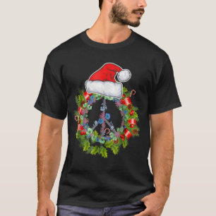 Camiseta Sinal De Paz Fim De Natal Presente Para Homens Mul