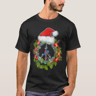 Camiseta Sinal De Paz Fim De Natal Presente Para Homens Mul