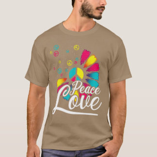 Camiseta Sinal de Paz Flor