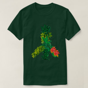 Camiseta Sinal de Paz Floral T-Shirt