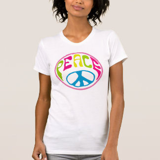 Camiseta Sinal de Paz Hippy