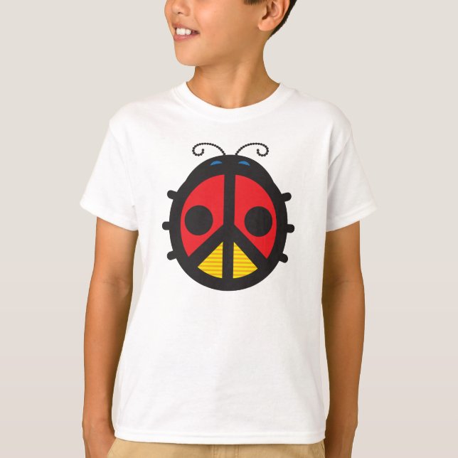 Camiseta Sinal de Paz Ladybug (Frente)