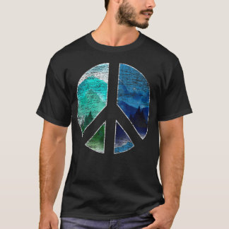 Camiseta Sinal de Paz Natureza Vida Selvagem Paisagem