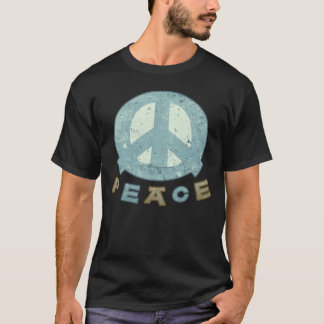 Camiseta Sinal de paz quadrado da refeição