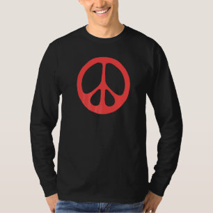 Camiseta Sinal de paz Simples Minimalista Sessenta e Sessen
