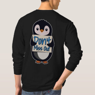 Camiseta Sinal de Pinguim Não Perca