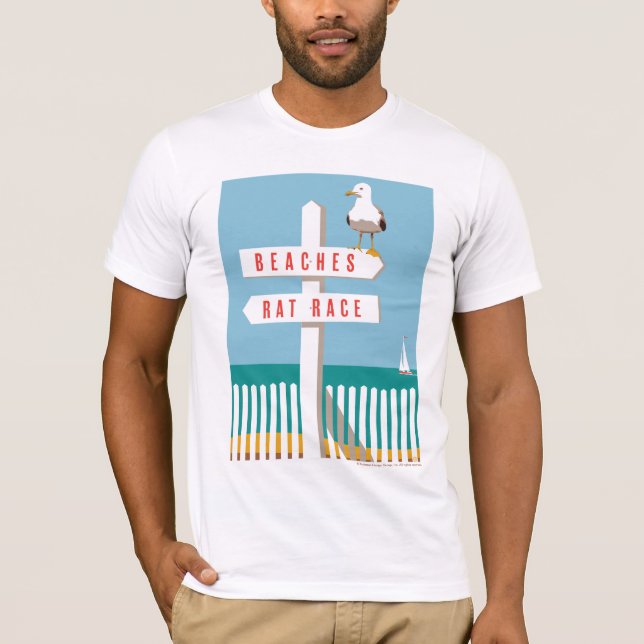 Camiseta Sinal de praia Posto (Frente)