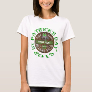 Camiseta Sinal de pub irlandês personalizado