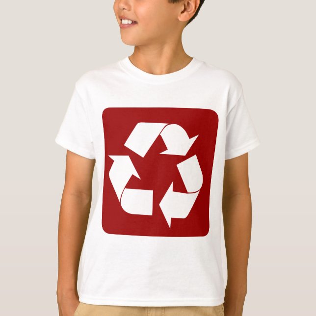 Camiseta Sinal de reciclagem - Ruby (Frente)