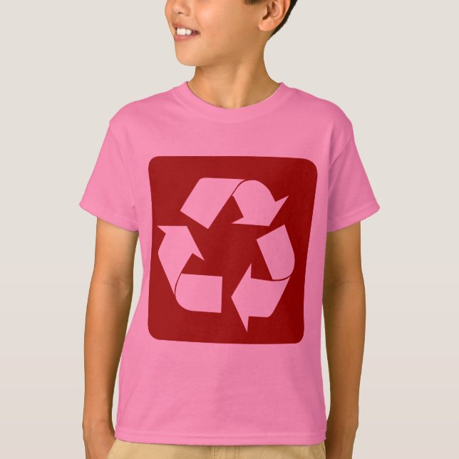 Camiseta Sinal de reciclagem - Ruby (Frente)