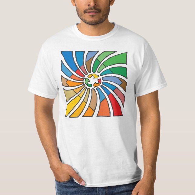 Camiseta Sinal de Reciclar (Frente)