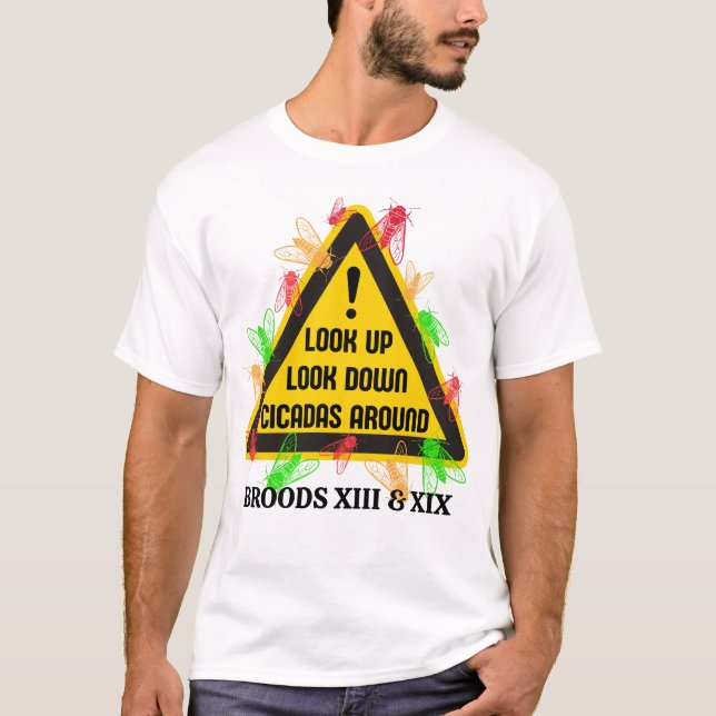 Camiseta Sinal de risco de diversão em torno de 2024 (Frente)