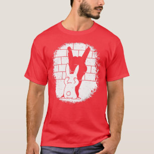 Camiseta Sinal de Rocker Fantoche Shadow Devil Horns Heavy