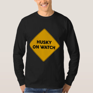 Camiseta Sinal de rouco na vigia da estrada amarela