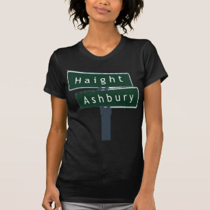 Camiseta Sinal de rua clássico de Haight Ashbury