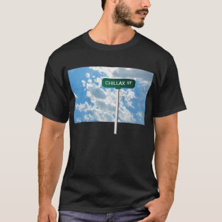 Camiseta Sinal de rua conhecido personalizado da estrada no