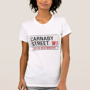 Camiseta Sinal de rua de Carnaby