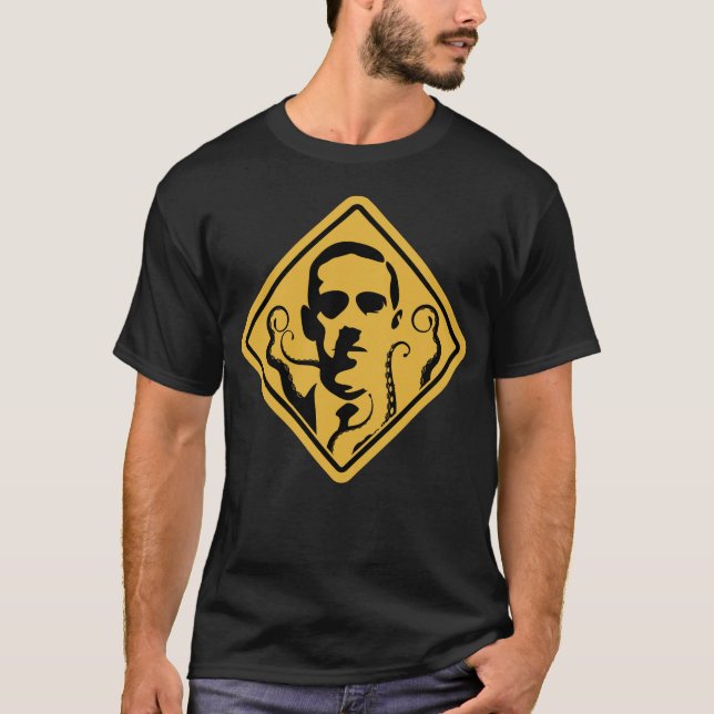 Camiseta Sinal de rua Lovecraft (Frente)
