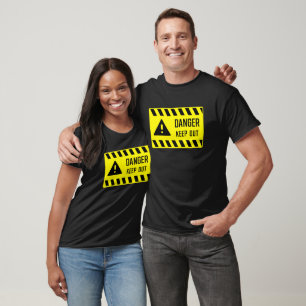 Camiseta Sinal de saída do perigo
