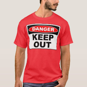Camiseta Sinal de saída do perigo