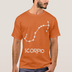 Camiseta Sinal de Scorpio Zodiac
