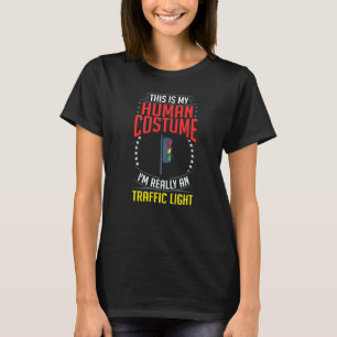 Camiseta Sinal de Semáforo Verde Amarelo Vermelho Pare Semá