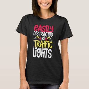 Camiseta Sinal de Semáforo Verde Amarelo Vermelho Pare Semá