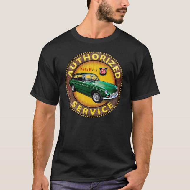 Camiseta sinal de serviço MGbgt (Frente)