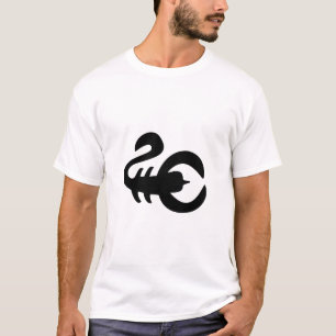 Camiseta Sinal de Símbolo Astrológico Scorpio 5