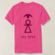 Camiseta Sinal de Tanit Tyrian Purple Punic RBTN TNT Cresce (Frente do Design)