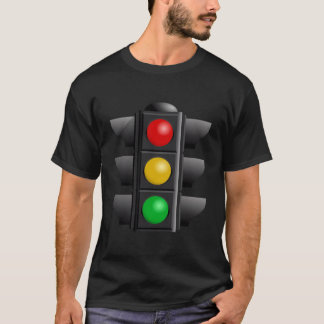 Camiseta Sinal de Tráfego Parar Luz