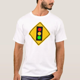 Camiseta Sinal de trânsito adiante
