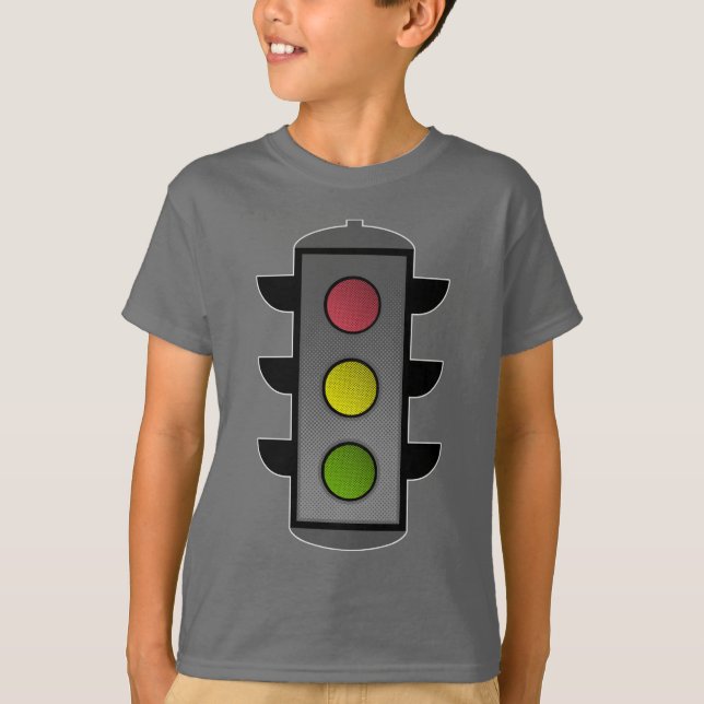 Camiseta Sinal de Trânsito Pop Art (Frente)