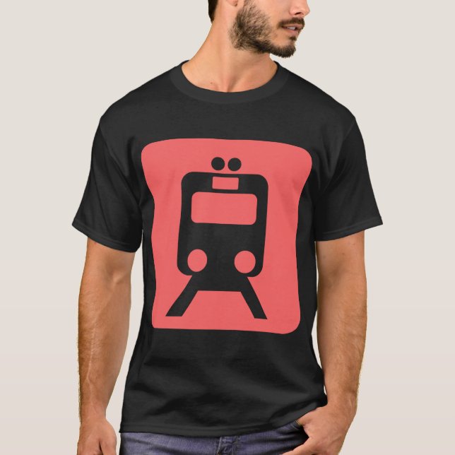 Camiseta Sinal de trem - (Frente)