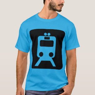 Camiseta Sinal de trem - Preto