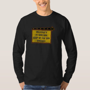 Camiseta Sinal de uísque - Cotação Engraçada Bellevue S Div