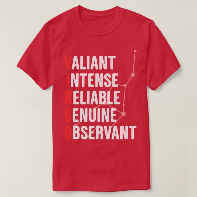 Camiseta Sinal de Virgem (Frente do Design)