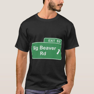 Camiseta Sinal Detroit do Big Beaver 69