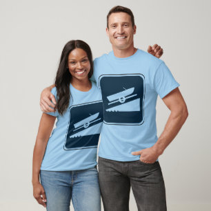 Camiseta Sinal do barco do vintage