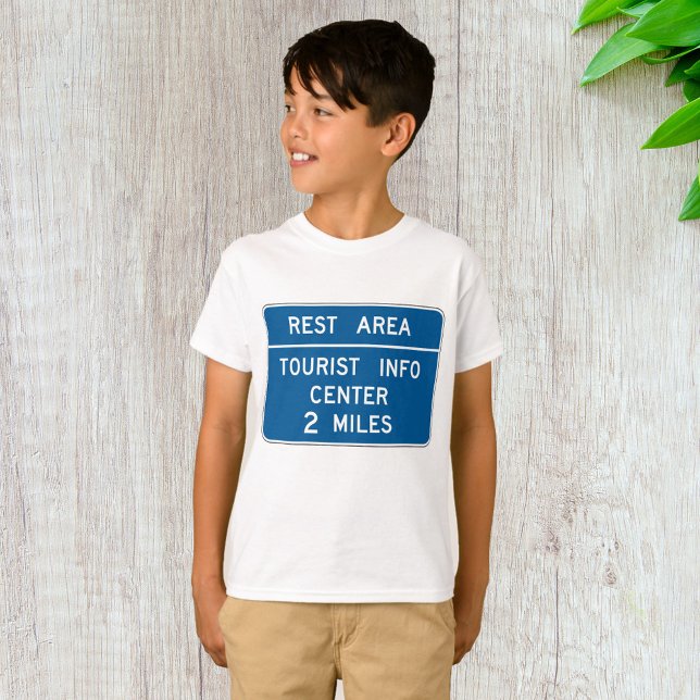 Camiseta Sinal do Centro de Informações do Turismo (Criador carregado)