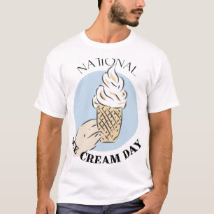 Camiseta Sinal do Dia Nacional do Sorvete