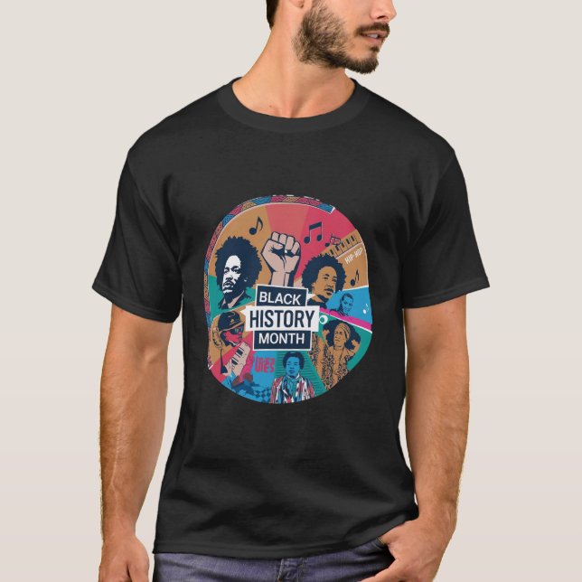 Camiseta Sinal do Mês da História Negra (Frente)