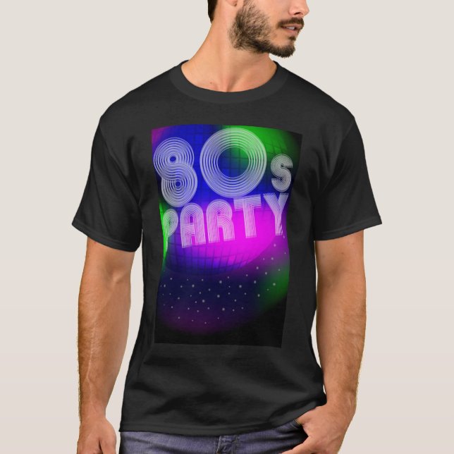 Camiseta sinal do partido 80s (Frente)