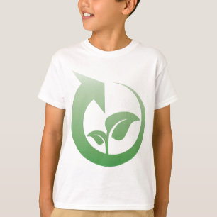 Camiseta Sinal do reciclagem