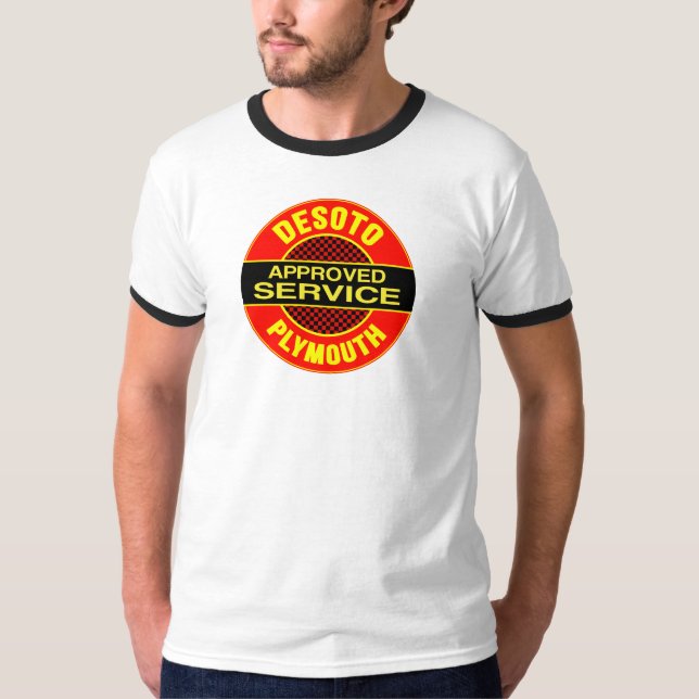 Camiseta Sinal do serviço de DeSoto do vintage (Frente)